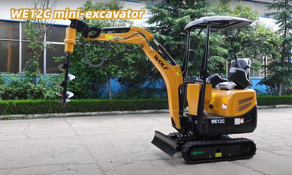 WOLF 1.2 ton WE12C Excavator